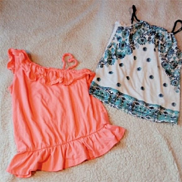 Other - Pink and White Tank Top Bundle
